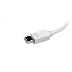 StarTech.com Adattatore Mini DisplayPort a HDMI, DVI & VGA - Convertitore mDP per macbook 3 in 1 - bianco