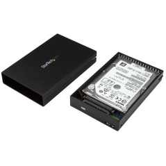 StarTech.com Box Esterno per Unità disco da 2,5" SATA SSD HDD - USB 3.1 (10Gbps) - USB-A e USB-C