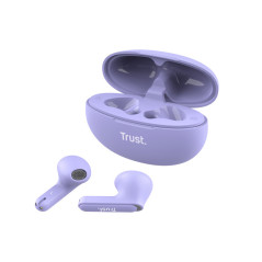 Trust Yavi Auricolare True Wireless Stereo (TWS) In-ear Musica e Chiamate USB tipo-C Bluetooth Viola