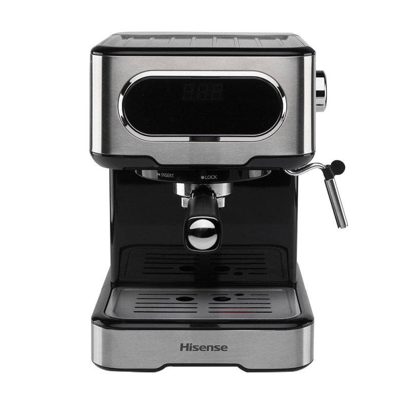 Hisense HESCM15DBK macchina per caffè Manuale Macchina per espresso 1,5 L