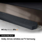 Samsung Soundbar HW-Q700C/ZF Serie Q, 9 speaker, Wireless Dolby Atmos, Audio a 3.1.2 canali, Q-Simphony, Compatibile con Alexa