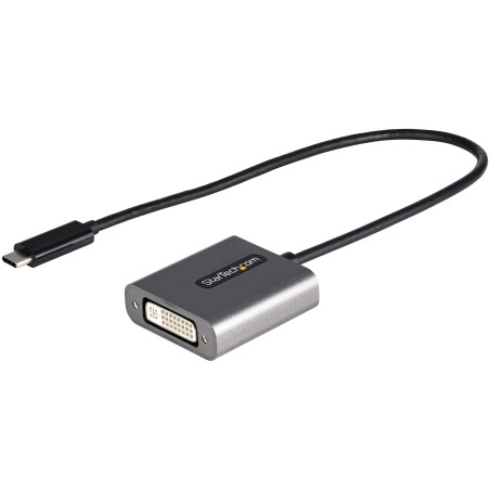 StarTech.com Adattatore USB C a DVI - Adattatore Dongle da USB-C a DVI-D 1920x1200p - USB Type C a DVI Display/Monitor -