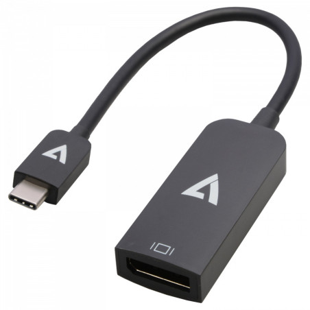 V7 V7USBCDP14 cavo e adattatore video DisplayPort USB tipo-C Nero