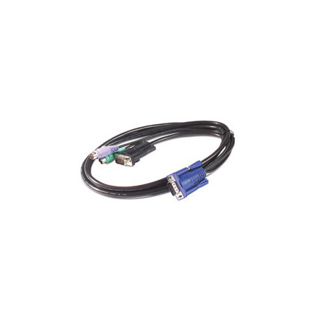 APC KVM PS 2 Cable - 3 ft (0.9 m) Nero 0,91 m