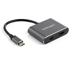 StarTech.com Adattatore multiporta da USB-C a Mini DisplayPort o HDMI - 4K 60Hz