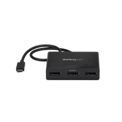 StarTech.com Adattatore USB-C a DisplayPort a 3 porte, MST hub USB Type-C a 3x DisplayPort 1.2, triplo estensore splitter DP