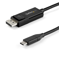 StarTech.com Cavo da USB C a DisplayPort 1.4 da 2m - Cavo 8K 60Hz 4K - Cavo adattatore video bidirezionale da DP a USB-C o da