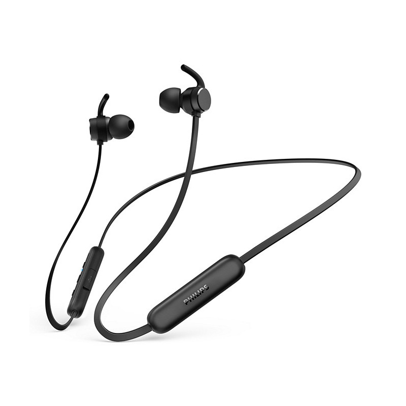 Philips Serie 1000 TAE1209BK/00 cuffia e auricolare Wireless In-ear, Passanuca Chiamate/Musica/Sport/Tutti i giorni Bluetooth