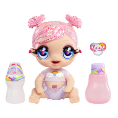 Glitter Babyz Doll Series 2- Dreamia Stardust (Pink Rainbow)