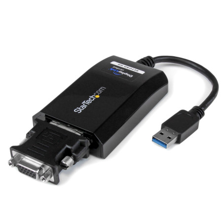 StarTech.com Adattatore USB 3.0 a DVI / VGA - 2048x1152 - Scheda video e grafica esterna - Convertitore/ Adattatore per doppio