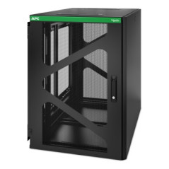 APC AR118SM rack 18U Da parete Nero