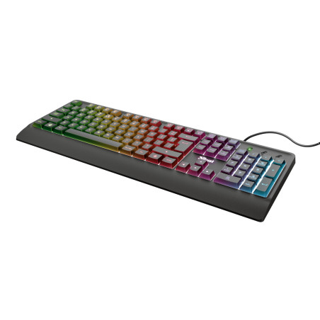 Trust Ziva tastiera Gaming USB QWERTY Italiano Nero