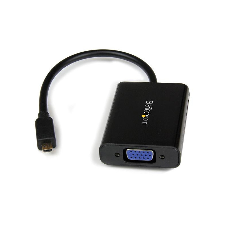 StarTech.com Adattatore convertitore Micro HDMI a VGA con audio per smartphone/ultrabook/tablet - 1920x1200