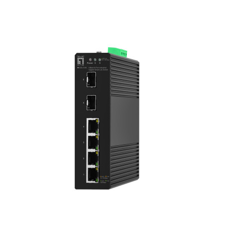 LevelOne IGS-2106 switch di rete Gestito L2 Gigabit Ethernet (10/100/1000) Nero