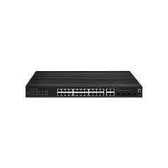 LevelOne IGS-2128 switch di rete Gestito L2 Gigabit Ethernet (10 100 1000) Nero