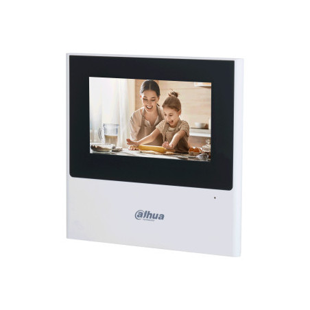 Dahua Technology VTH2611L-WP sistema per video-citofono 10,9 cm (4.3") Nero, Bianco