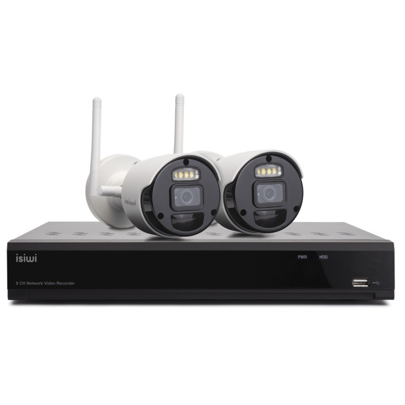 Isiwi Connect S2 Sferico Telecamera di sicurezza IP Interno e esterno Soffitto/muro