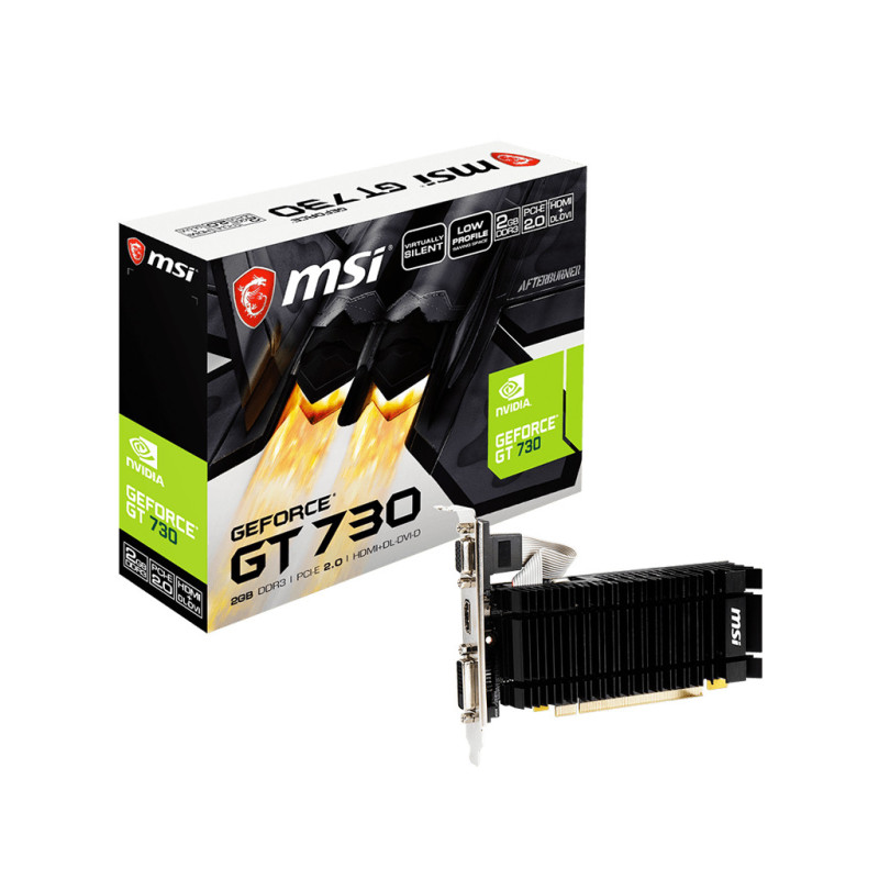 MSI N730K-2GD3H/LPV1 NVIDIA GeForce GT 730 2 GB GDDR3