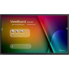 Viewsonic IFP9850-4 visualizzatore di messaggi Pannello piatto interattivo 2,49 m (98") LCD Wi-Fi 350 cd m² 4K Ultra HD Nero