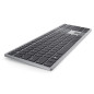 DELL KB700 tastiera Ufficio Bluetooth QWERTY US International Grigio