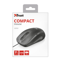 Trust 20404 mouse Ufficio Ambidestro USB tipo A Ottico 1000 DPI