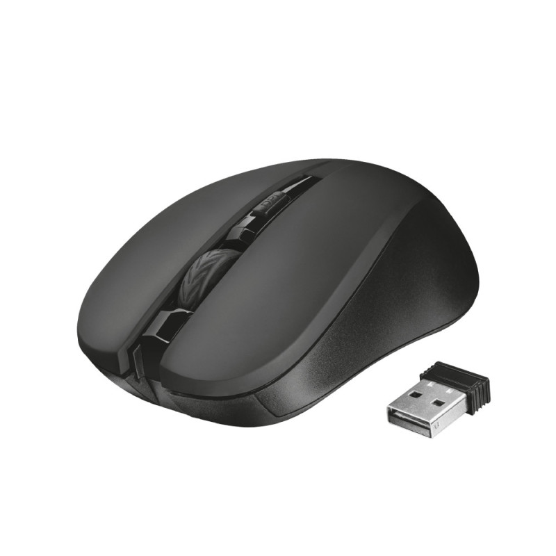 Trust 21869 mouse Ufficio Ambidestro RF Wireless Ottico 1800 DPI