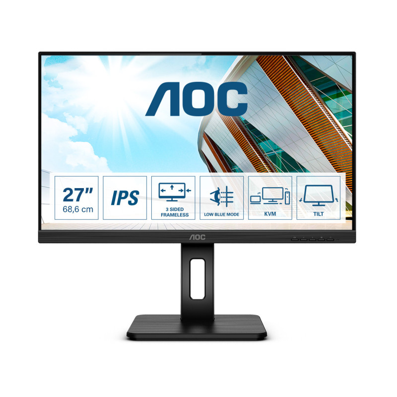 AOC P2 27P2C LED display 68,6 cm (27") 1920 x 1080 Pixel Full HD Nero