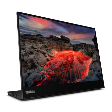 Lenovo ThinkVision M14t Monitor PC 35,6 cm (14") 2240 x 1400 Pixel 2.2K LED Touch screen Nero