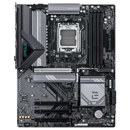 GIGABYTE B850 EAGLE WIFI6E Scheda Madre - CPU AMD Ryzen Serie 9000, VRM digitale 8+2+2 fasi, fino a 8200MHz DDR5 (OC), 1xPCIe