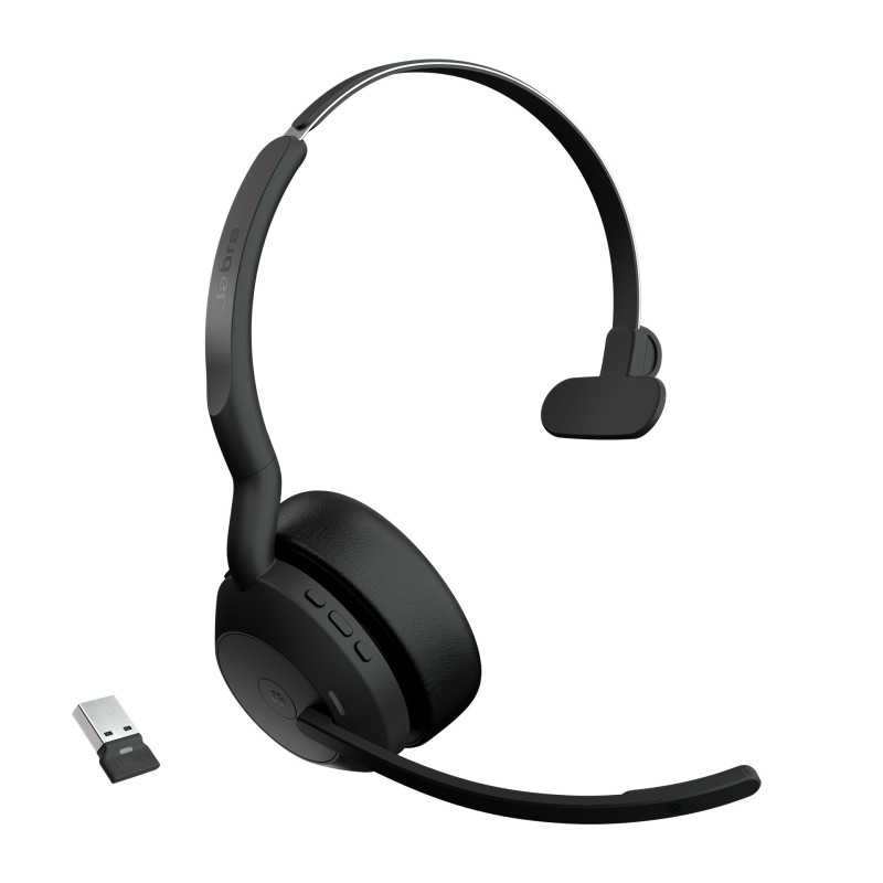 Jabra 25599-899-999 cuffia e auricolare Wireless A Padiglione Ufficio Bluetooth Nero