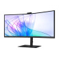 Samsung ViewFinity S6 S65VC Monitor PC 86,4 cm (34") 3440 x 1440 Pixel UltraWide Quad HD LCD Nero