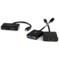 StarTech.com Adattatore Mini DisplayPort a HDMI e VGA - Convertitore audio/video da viaggio mDP 2 in 1 - 1920x1200 / 1080p