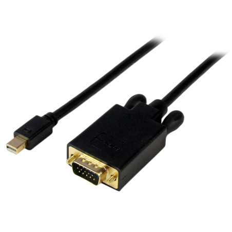 StarTech.com Cavo convertitore adattatore Mini DisplayPort a VGA da 1,8 m – mDP a VGA 1920x1200 - Nero