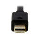 StarTech.com Cavo convertitore adattatore Mini DisplayPort a VGA da 1,8 m – mDP a VGA 1920x1200 - Nero