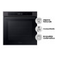 Samsung NV7B4040VBB Forno ad incasso Multifunzione Serie 4 76 L A+ Black Inox