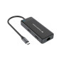 Conceptronic DONN14G replicatore di porte e docking station per laptop Cablato USB 3.2 Gen 1 (3.1 Gen 1) Type-C Grigio