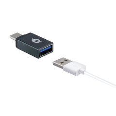 Conceptronic DONN03G adattatore per inversione del genere dei cavi USB 3.1 Gen 1 Type-C USB 3.1 Gen 1 Type-A Nero