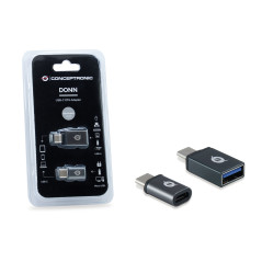 Conceptronic DONN04G adattatore per inversione del genere dei cavi USB 3.1 Gen 1 Type-C, USB 2.0 Type-C USB 3.1 Gen 1 Type-A,