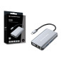 Conceptronic DONN21G replicatore di porte e docking station per laptop Cablato USB 3.2 Gen 1 (3.1 Gen 1) Type-C Grigio