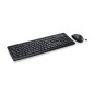 Fujitsu LX410 tastiera Mouse incluso RF Wireless QWERTY Inglese Nero