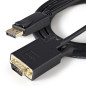 StarTech.com Cavo da DisplayPort a VGA da 1 m - Cavo adattatore da DisplayPort a VGA attivo - Video 1080p - Cavo monitor da DP