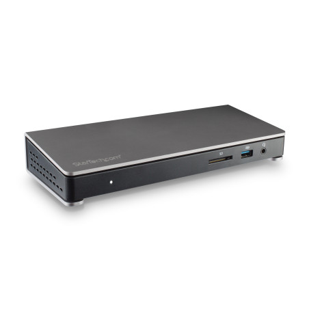 StarTech.com Dock Thunderbolt 3 con lettore SD per doppio schermo - Dual 4K @ 60hz - 6x porte USB 3.0