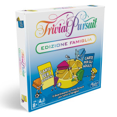 Hasbro Gaming Trivial Pursuit Edizione Famiglia, gioco da tavolo per famiglie, sfida trivial, dagli 8 anni in su, per 2 o più