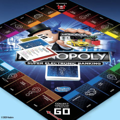 Monopoly Super Electronic Banking, gioco da tavolo, banca elettronica senza contanti, dagli 8 anni in su