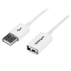 StarTech.com Cavo prolunga USB 2.0 da A ad A - Cavo Extender USB2.0 Maschio   Femmina da 3m - Bianco