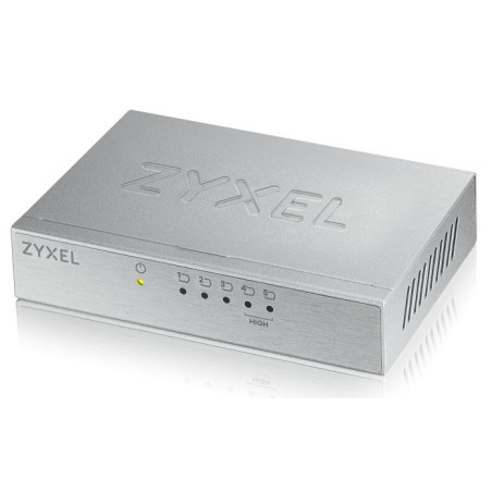 Zyxel ES-105A Non gestito Fast Ethernet (10/100) Argento