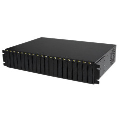 StarTech.com Chassis per convertitore media per montaggio in rack 2U da 20 slot per convertitore media in fibra ET Serie 2