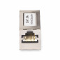 StarTech.com Accoppiatore RJ45 schermato, accoppiatore Cat6a in linea, pinout da femmina a femmina (F/F) T568B, estensione cavo