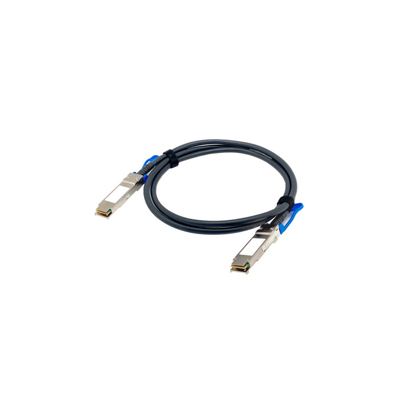 QNAP CAB-DAC15M-Q28 cavo InfiniBand e in fibra ottica 1,5 m QSFP28 Nero