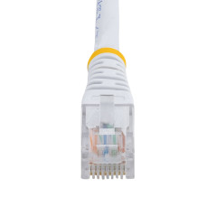 StarTech.com Cavo patch UTP Cat5e RJ45 modellato bianco da 15 m Cat 5e - Cavo patch da 15 m